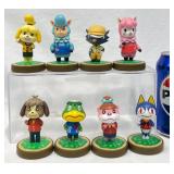8 Nintendo Amiibo Figures ï¿½ Animal Crossing Set