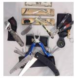 Multi-Tools & Straight Razors Lot