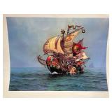 The Mystic Mariner Art Print byï¿½Dean Morrissey