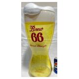 Brew 66 20" Tall Novelty Beer Glass w Original Box
