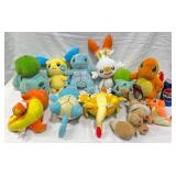11 Various Pokemon Plush Toys - Charmander+
