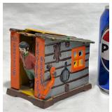 Cast Iron The Comstock Mechanical Coin Bank