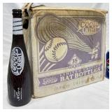 12 Coors Light Limited-Edition Bat Bottles w Box