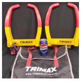 Pair Trimax Wheel Locks w Bag & Keys