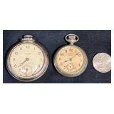Antique Ingersoll & Vntg Westclox Pocket Watches