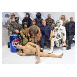 13 Military Action Figures - 21st Century Toys+