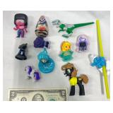 Assorted Mini Pop-Culture Figures & Toys
