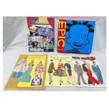 Cartoon & Paper Doll Books Lot - Big Nate+