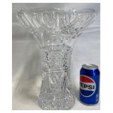 12" Shannon Crystal Peony Vase Godinger