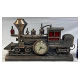 Vintage United Metal 703 Electric Train Clock