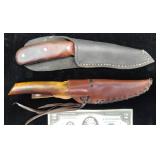 2 Custom Made Knives w Sheaths
