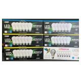6 Packs of 60 Watt LED Light Bulbs