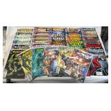 37 Justice League, Azrael & Manhunter Comic Books