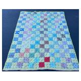 Vintage Patchwork Quilt 63x84