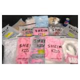 Shein Kids Clothing, Socks, Backpack Lot