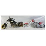2 Custom Chopper Motorcycle Models