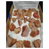 Mibladen Vanadinite Mineral Specimens, Morocco