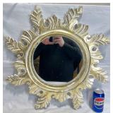 Artisan Handcrafted Portofino Sunburst Wall Mirror