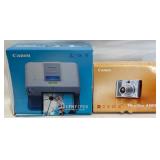 Canon PowerShot A560 Camera, Selphy Printer