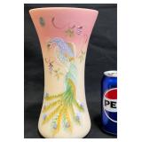 Vintage Fentonï¿½Connoisseurï¿½Regal Peacock Vase