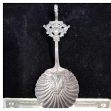 Antique Sterling Silver Berry or Nut Spoon