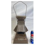 Vintage British WWII Blackout Kerosene Oil Lantern