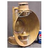 Antique St. Louis Tallin Brass Searchlight Lantern