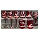 Egermann Czech Bohemian Crystal Drinkware