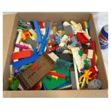 Bulk LEGO Box Lot, Assorted Pieces, Over 6 Lbs
