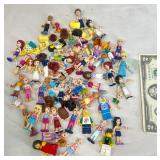 Bulk LEGO Lot Assorted Mini-Figures, Mini Dolls