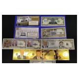 Colorized Novelty & Commemorative U.S. Bills