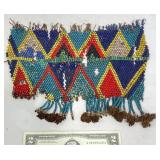Vintage African Beaded Modesty Apron Remnant