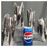 4 Polishedï¿½Orthoceras Free Standing Fossil Towers