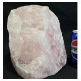 Large Unpolished Raw Rose Quartz Piece