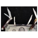 3 Nice Small Knives - Buck, Case & Schrade