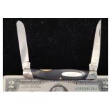 Unused Vintage Buck 313 Muskrat Pocket Knife