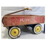 Vintage Playskool Wooden Wagon