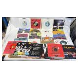 Lot of 45 RPM Vinyl Records- The Who, Moody Blues+
