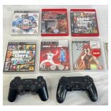 PS3 PlayStation 3 Video Games & Controllers Lot