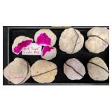 Hot Pink Sugar Quartz Geodes