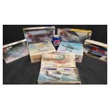 8 Vinatge Model Kits- Military Aircraft, Biplanes+