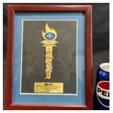 LE Torino 2006 Olympics Torch Puzzle Pin Set
