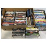 85+ Assorted DVD & Blu-ray Movies, Various Genres