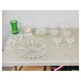 flat- assorted glassware