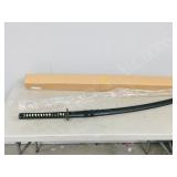 new- 43" Samurai sword/ sheath-black/white