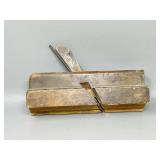 antique wood molding plane- W. Bagley