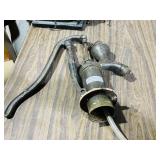 vintage water pump