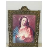 vintage framed icon