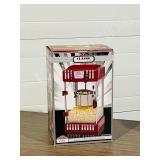 modern table top popcorn maker in box