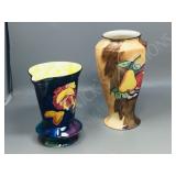 2 pcs vintage Tunstall china-vase & pitcher